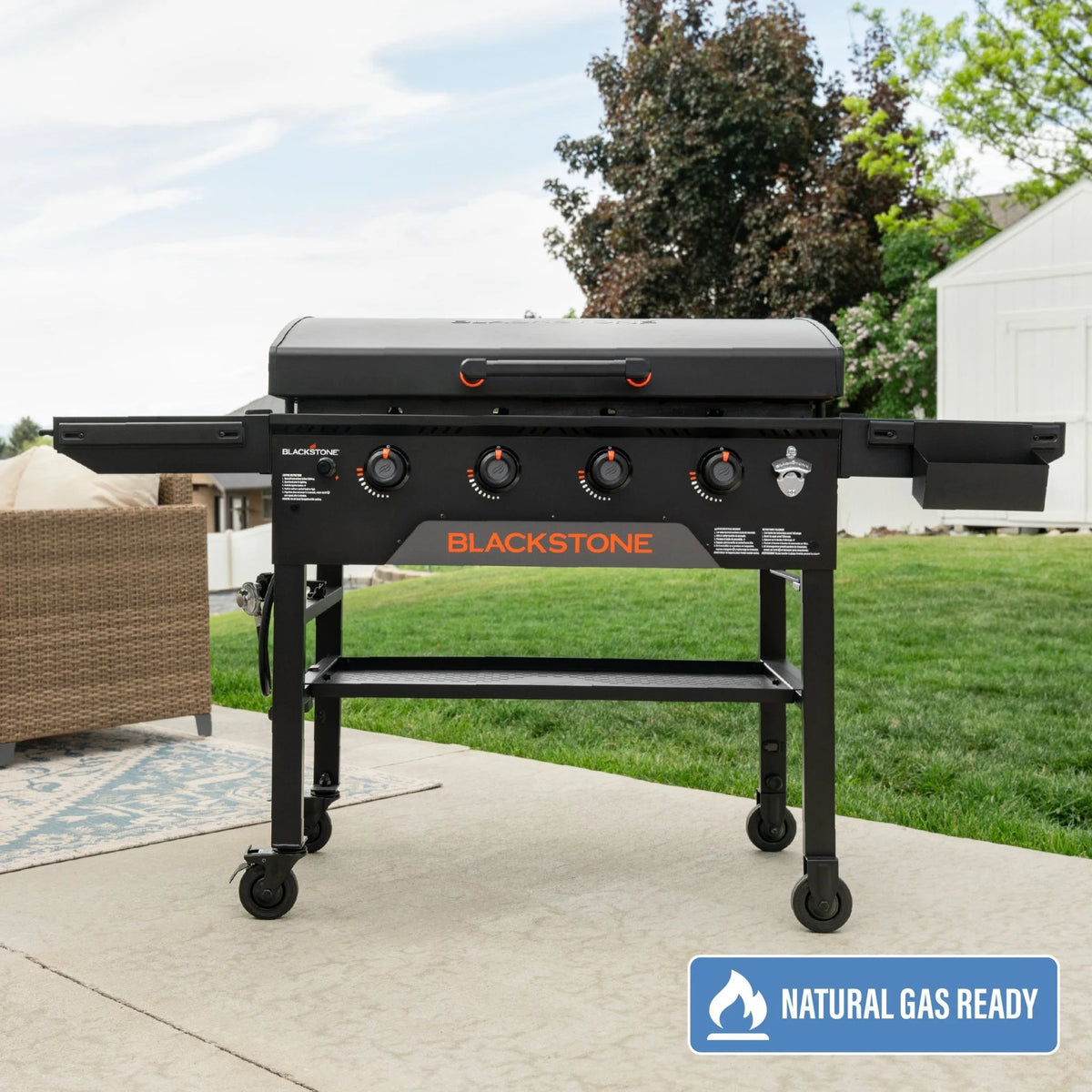 36” Griddle with Hood (Natural Gas)