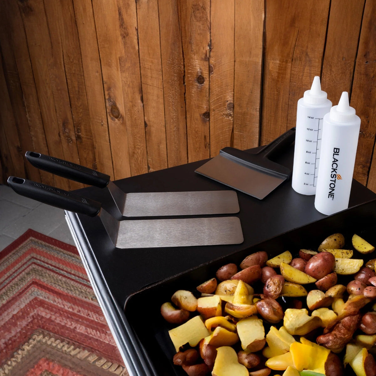 5 Piece Professional Griddle Toolkit