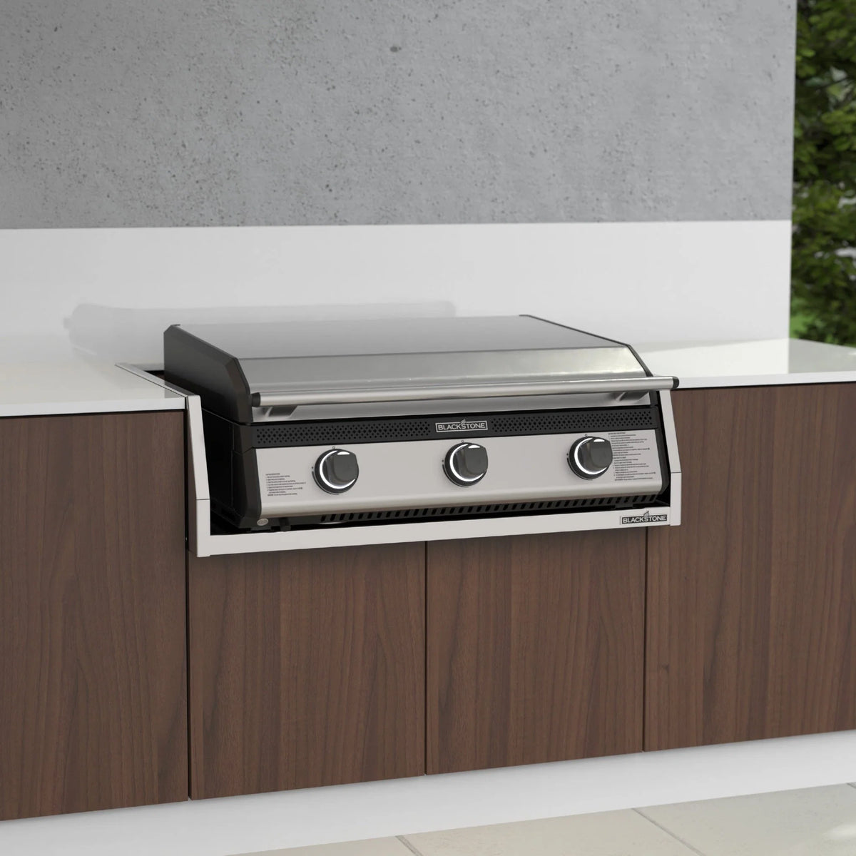 28” Drop-in Griddle with Hood & Insulating Jacket