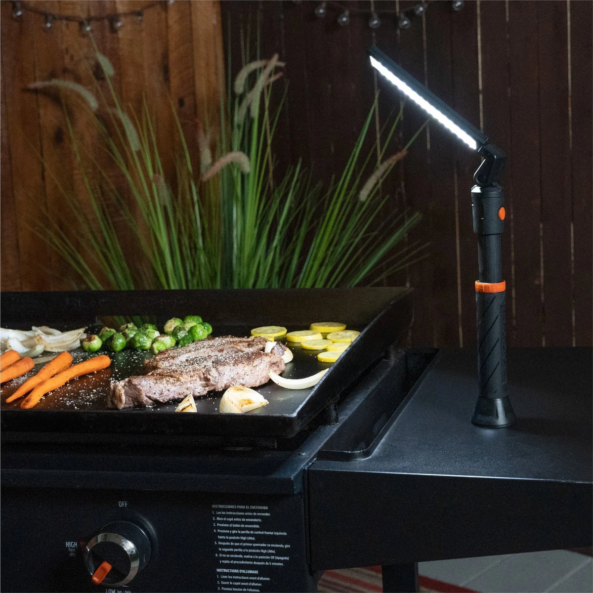 Rechargeable Griddle Light