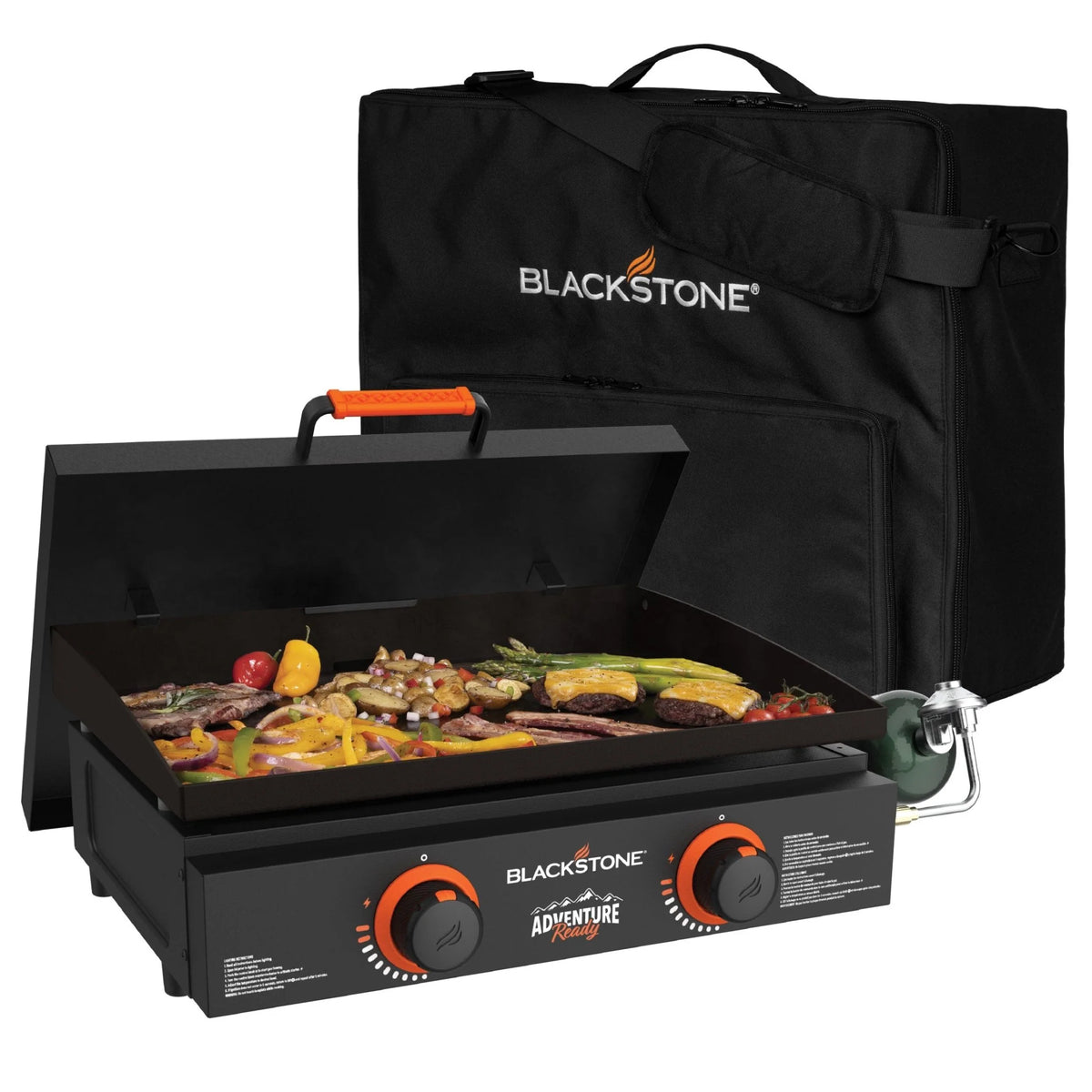 22" Griddle with Hard Cover Bundle