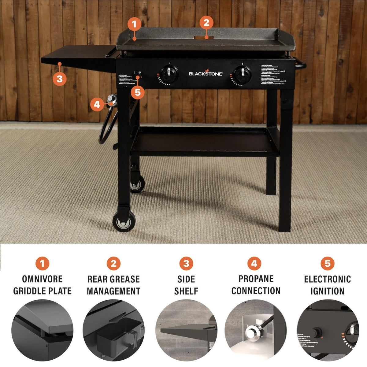 BLACKSTONE 28" GRIDDLE COOKING STATION