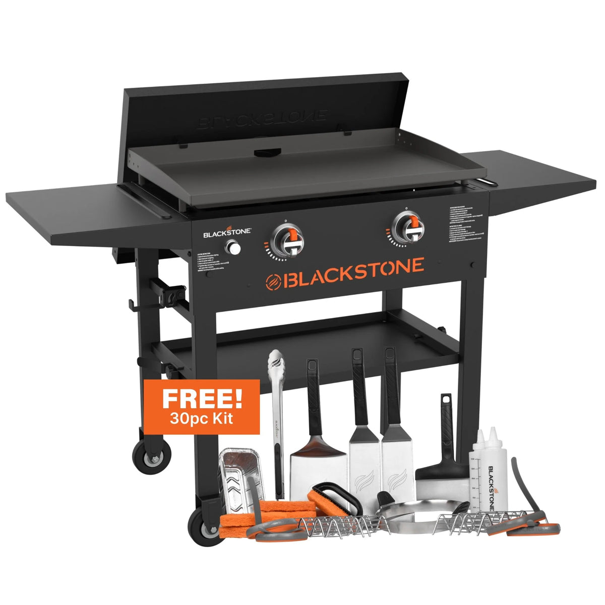 28" Griddle with Hard Cover Bundle