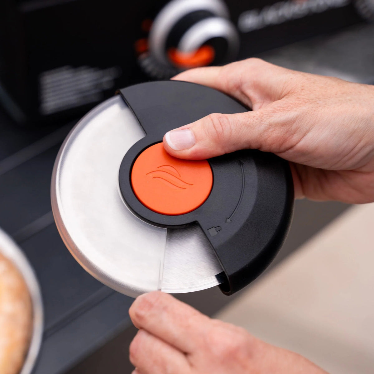 Palm Pizza Cutter